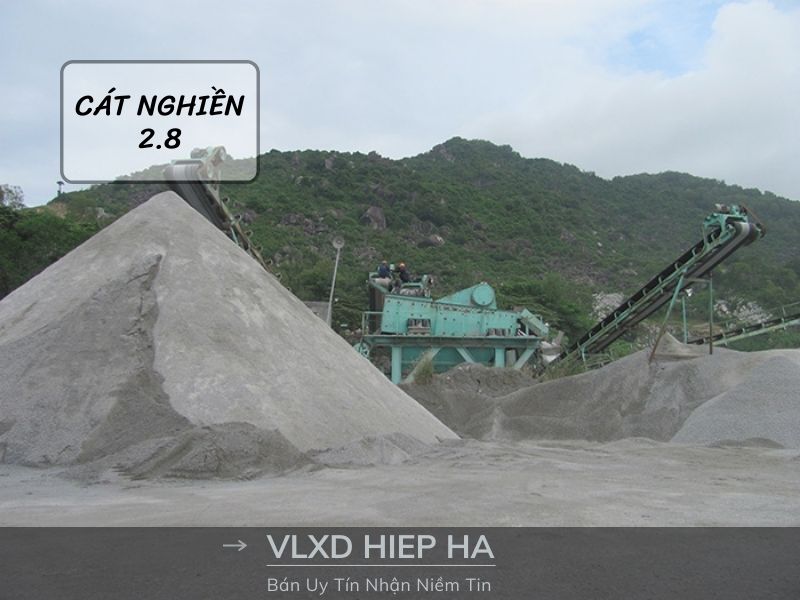 Cát nghiền 2.8 ( cát nhân tạo ) - Ảnh 2