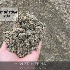 Cát bê tông rửa