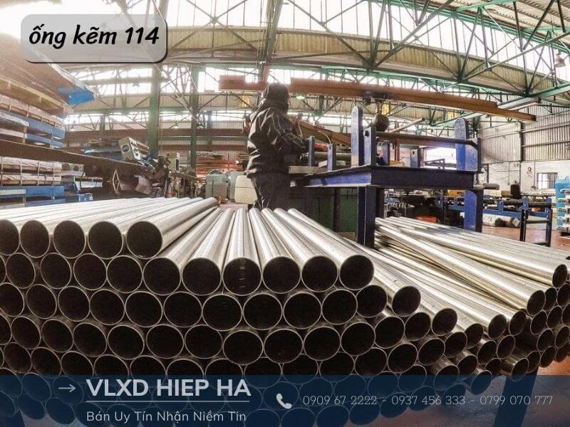 Thép ống 114 kẽm
